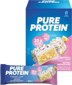 PURE PROTEIN , BIRTHDAY CAKE 6 CT