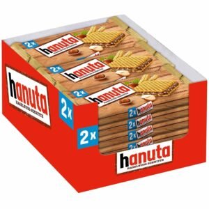 WAFER HANUTA SANDWICH, 18 CT *6*