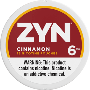 ZYN , CINNAMON NICOTINE POUCHES 5 CT
