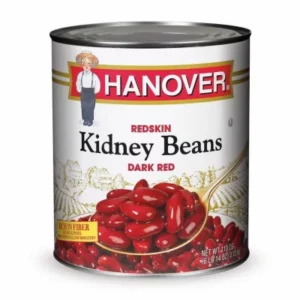 #HANOVER KEDNEY DARK RED BEANS, 110 OZ