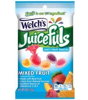 WELCH'S JUICEFULS MIXED FRUIT 4OZ 12CT