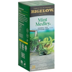 #BIGELOW MINT MEDLEY HERBAL TEA  28 CT