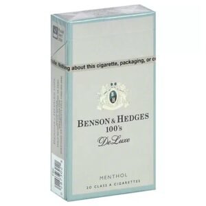 BENSON & HEDGES DELUXE MENTHOL 100 BOX