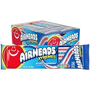 AIR HEADS EXTREME BLUE RASPBERRY 18 CT *214*