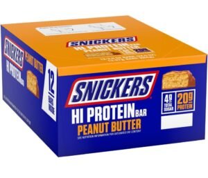 SNICKERS HIGH PROTEIN PEANUT BUTTER 2.01 OZ 8/12CT