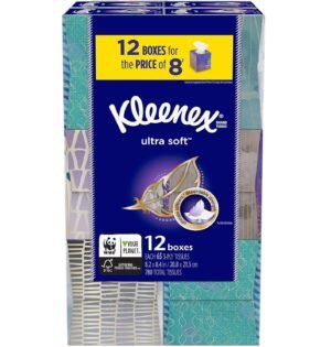 KLEENEX TISSUE, 12 CT *1379*