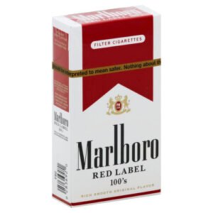 MARLBORO RED FILTER 100'S , BOX