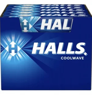 HALLS COUGHT DROPS COOLWAVE E, 20 CT
