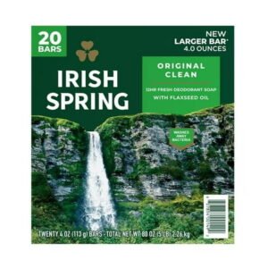 IRISH SPRING SOAP 3.75 OZ * 20 CT *1220*