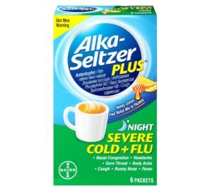 ALKA SELTZER PLUS HONEST LEMON ZEST NIGHT 6 CT