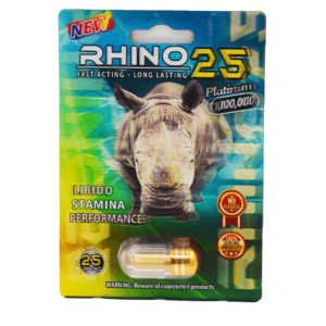 RHINO 25 (1000K) ,PLATINUM NEW  1 CT