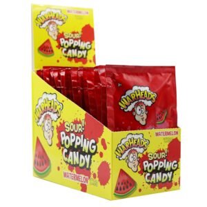 WARHEADS SOUR POPPING CANDY WATER MELON
