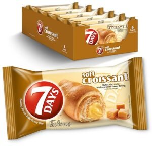 7 DAYS CROISSANT, CARAMEL 6 CT