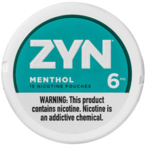 ZYN 6 MG MENTHOL  , NICOTINE POUCHES 5 CT *NEW*