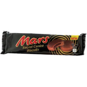 MARS SECRET CENTRE BISCUIT 132G X12