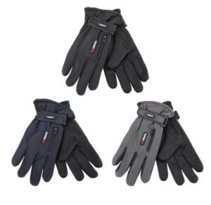 GLOVES WEATHER-PROVE WITH ZIPPER POCKET 12 PAIR