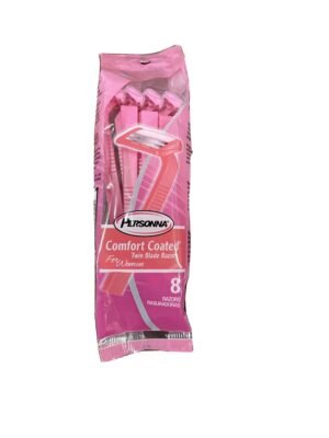PERSONNA WOMANS RAZORS WITH TWIN BLADE 8 CT