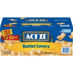 ACT II BUTTER LOVER POPCORN 32 CT