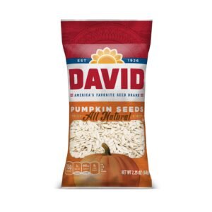 DAVID PUMPKIN SEEDS,  2.25   OZ X 12CT