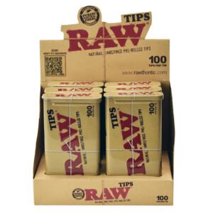 RAW PRE-ROLLED TIPS (100CT)