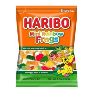 HARIBO MINI RAINBOW FROGS 5 OZ