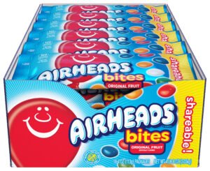 AIRHEADS, BITES FRUIT SHARESIZE  18 CT