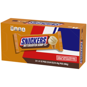 SNICKERS BUTTERSCOTCH SCOOP 24CT  (NEW)