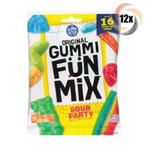 GUMMY FACTORY SOUR GUMMY 5 OZ X 12 CT