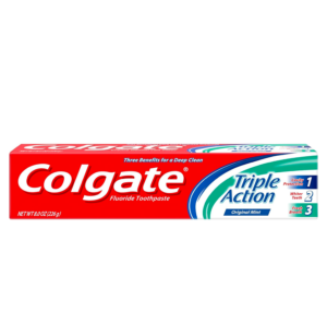 COLGATE TRIPLE ACTION TOOTHPASTE, MINT, 8 OZ