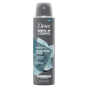 DOVE MEN SPRAY + EUCALYPTUS + MINT 150 ML 1 CT