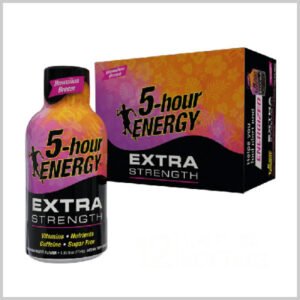 5- HOUR ENERGY DRINK EXTRA STRENGTH , HAWAIIAN BREEZE 12 CT