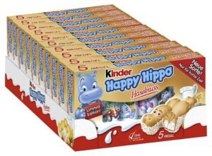 HAPPY HIPPO HAZELNUT 10 X 5X 20.7 G
