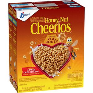 HONEY NUT CHEERIOS CEREAL 48 OZ 2 PACK