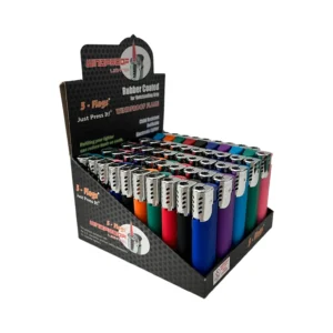 5 FLAGS WINDPROOF LIGHTERS 50 CT
