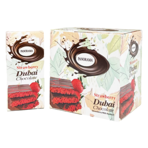 PANORAMA DUBAI STRAWBERRY CHOCOLATE 12 CT
