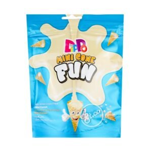 DIPPO MINI CONE WHITE CHOCOLATE 18 CT
