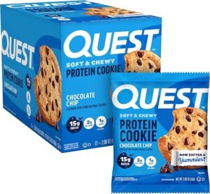 QUEST PROTEIN COOKIE CHOCOLATE CHIP 2.08 OZ X 12 CT