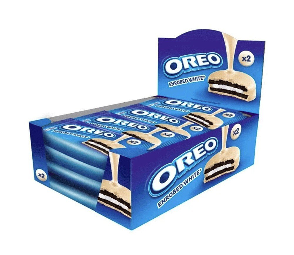 OREO ENROBED , WHITE 41 G 24 CT