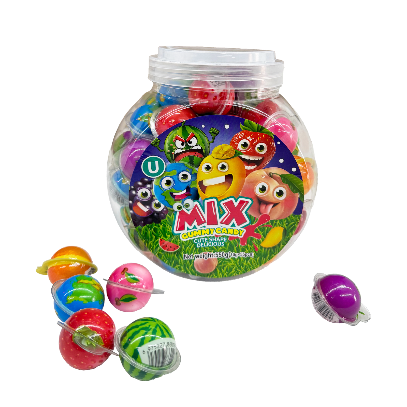 MIX GUMMY CANDY 55 CT